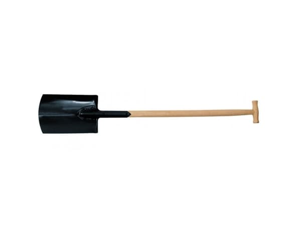 FLO Riveted garden spade with T handle 112cm 35800