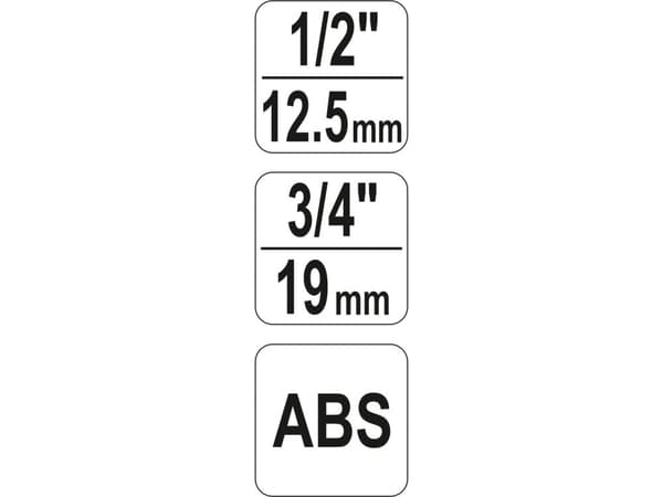 FLO-letkuliitin 3/4-1/2" LAATIKKO - 30kpl 89011
