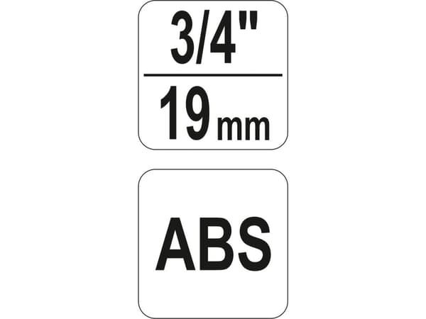 Flo Connection 3/4" GZ Box 30 stk. (89015)