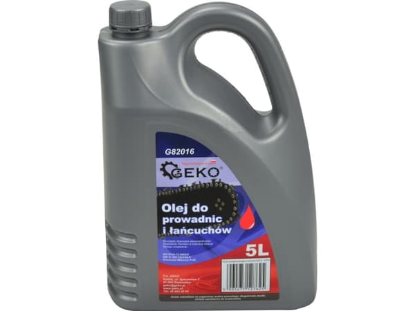 Geko tanko- ja ketjuöljy 5L (G82016)