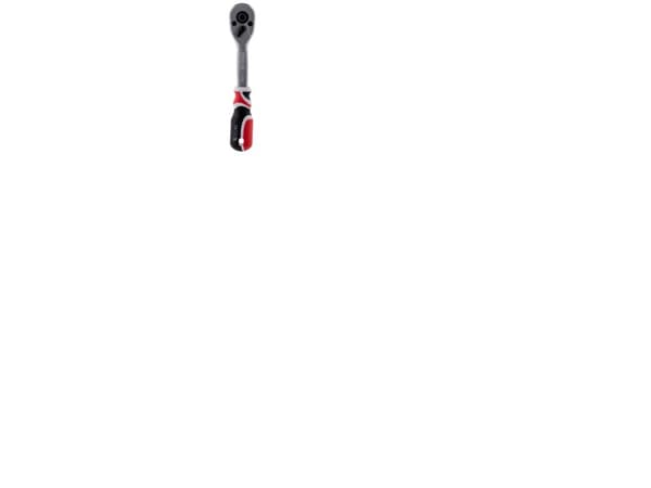 Yato Klucz grzechotka 1/4 wygity YT-0730, Hylsnyckel, 1 styck, Silver, Krom, Stål, Handtag till hylsnyckel, 1 styck