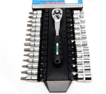 Honiton Socket wrench set 1/4 "27 pcs (H1127)