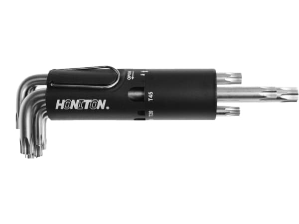 HONITON TORX L-avaimet 8-osainen sarja T10,T15,T20,T25,T30,T40,T45,T50