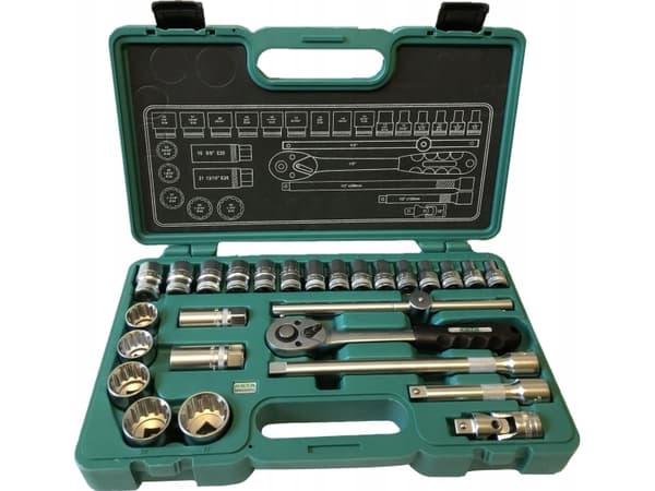 HONITON NØKKLER 27 DELER 1/2" HONIDRIVER 4027
