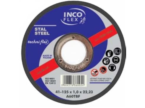 Inco Flex litteä leikkuuterä A24RBF 400x4x32mm - M41-400-4,0-32A24R