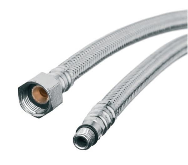 Invena batteritilkoblingsslange, kort spiss 3/8" x M10 (WS-21-050)