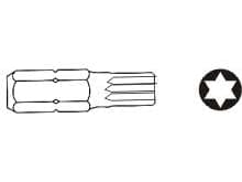 Jonnesway TORX-borr T25x75mm 6-vinkel 10mm D175T25