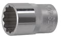 Pikkukuva 1 / 2: Jonnesway 1/2" 28mm 12-kärkinen hylsy (S04H4928)