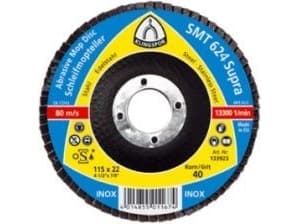 Klingspor kupera laippapyörä SMT624 SUPRA 125mm gr. 36 (K322771)