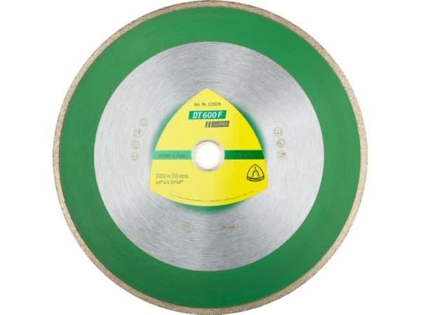 KLINGSPOR DIAMOND TÄYDELLINEN DIAMANTTI 180mm x 1.6mm x 30/25.4mm DT600F KERAMIIKILLE