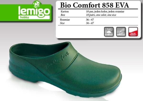 Lemigo BIO COMFORT FLIP SKO STØRRELSE 43, Grønn 858 728580043A - 728580043A