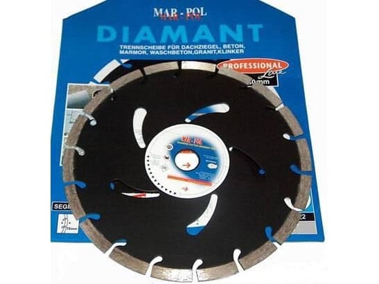 Mar-Pol Diamantskive 125 svart (MZ08732)