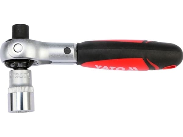 YATO RATCHET MED SVÄNGBART HUVUD 1/4" 2IN1