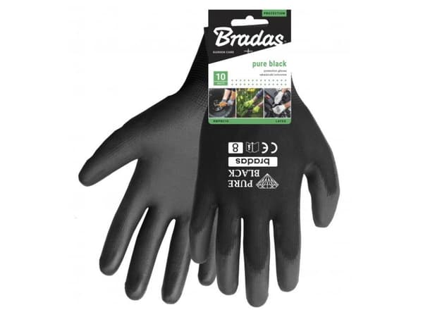 Bradas RWPBC11, Polyester, Polyuretan, Svart, Unisex, 1 par