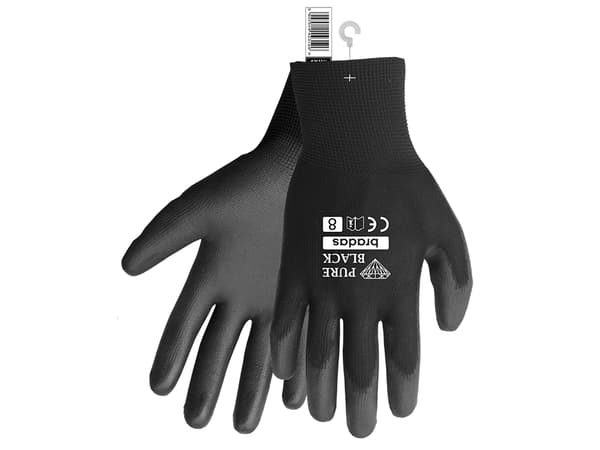 Bradas RWPBC11, Polyester, Polyuretan, Svart, Unisex, 1 par