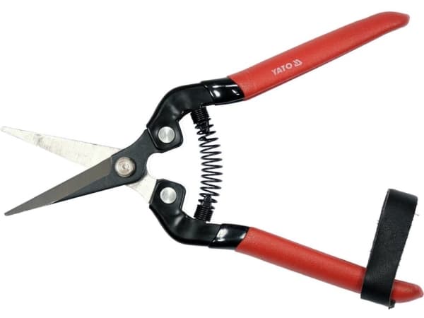 Yato YT-8816, Sort, Rød, Rett blad, 190 mm