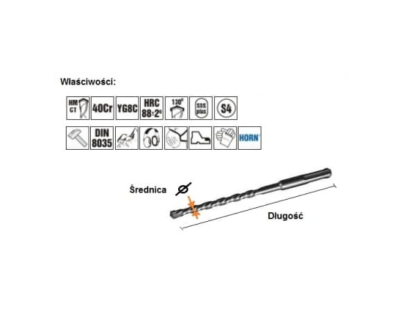 ARTPOL WIERTŁO SDS PLUS 30x1000mm