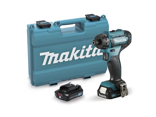 MAKITA DRILL / DRIVER 12V SEXAGONAL HOLDER 30 / 14Nm 2x2,0Ah DF033DSAE
