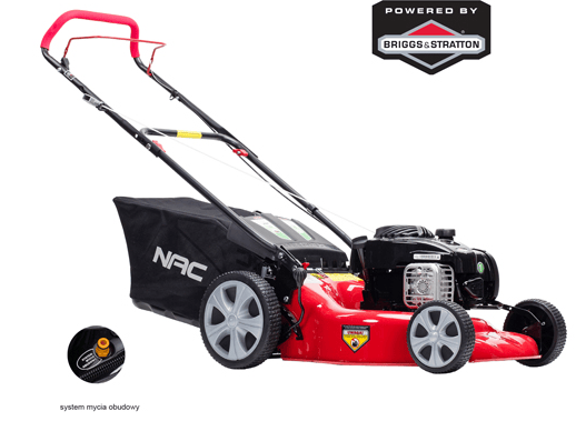NAC PETROL GRENSKLIPPER 46 cm BRIGGS & STRATTON 140cc LP46-500E-H BS500E