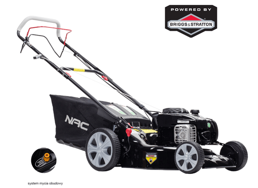 NAC bensingressklipper med B&S 140cc 500E LS46-500E-H