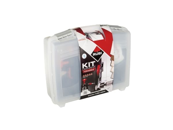 RUBI 50903, Drill, Drill bit set, Sort, Grå, Rød, Ø 3/4”, 1 1/8”, 1 3/8”, 1 3/4", 2” / 2 1/2” (Ø 20, 28, 35, 43, 50, 65 mm)