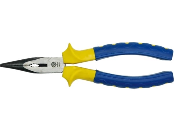 Vorel Long nose pliers curved 160mm 40050