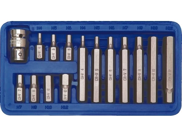 Vorel Spesialspisser Hex H4-H12 30/75mm 15 stk. 66720