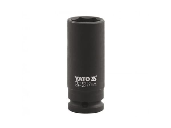 Yato YT-1179, Kraftpipe, Sort, 1 hoder, 1", Metrisk, 36 mm