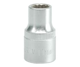 Yato YT-1273, Pistorasia, 1/2", Metrinen, 1 pää(t), 11 mm, Kromivanadiini-teräs