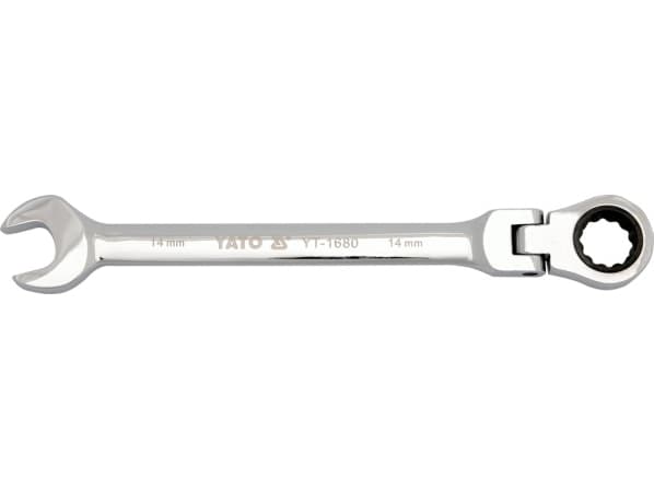 Yato rengasavain räikällä ja nivelellä 12mm (YT-1678)