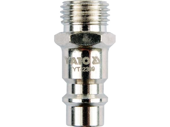 Yato YT-2401, Nikkeli, Nikkeli, Terästä, Ulkokierre, 3/8", 1 kpl
