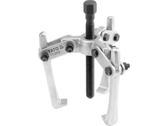 Yato YT-2519, Vetolaite, jossa on liukuleuat, 7,62 cm (3"), 1,5 t, Terästä, Musta, Hopea, 8 cm