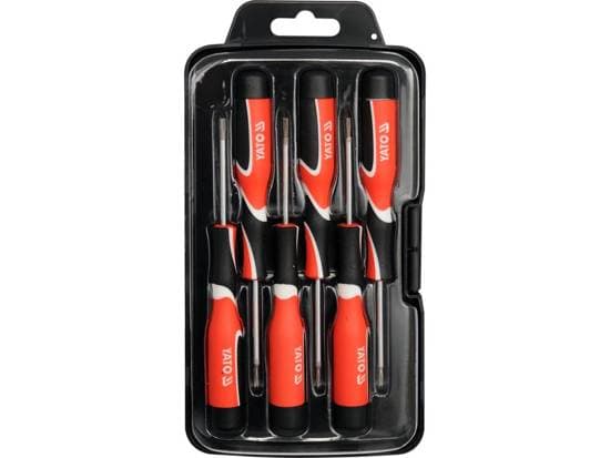 YATO PRESISJONSSKRUTREKKERE 6 stk. TORX 25862