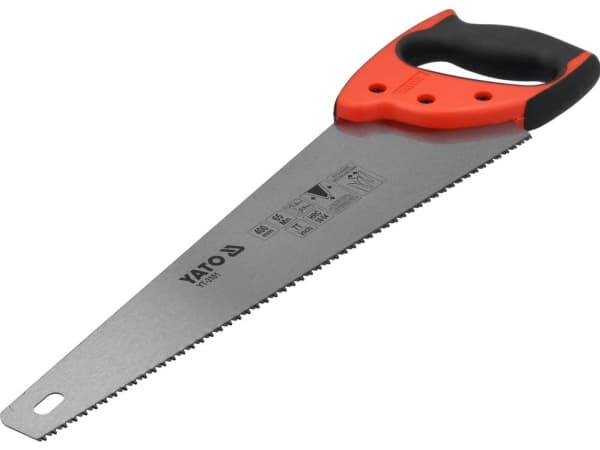 Yato YT-3101, Klyvsåg, Trä, Kolstål, Termoplastiskt gummi (TPR), ABS synthetics, Rostfritt stål, Svart, Röd