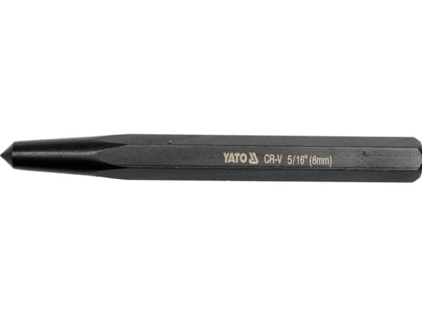 Yato YT-47151, Kjørner, Kromvanadiumstål, Sekskantet, Sort, 112 mm, 8 mm