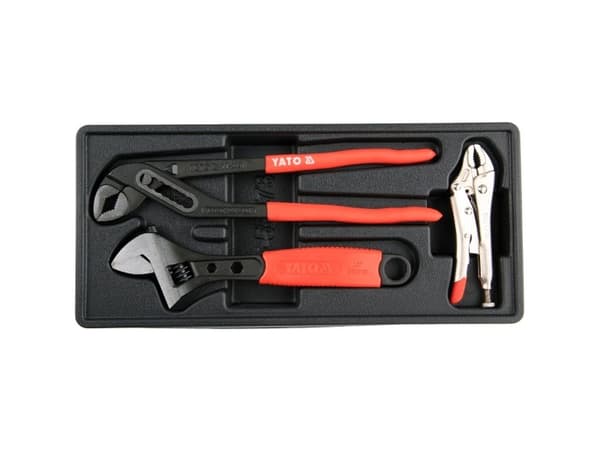 Yato YT-55473, Tangsett, Krom-molybden-stål, Kromvanadiumstål, Oransje, 175 mm, 385 mm, 41 mm