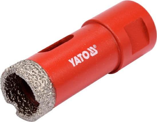 Yato YT-60444, Borr, Diamantoborrskär, 2 cm, Sten, Granit, Keramiska, Kolstål, Silver