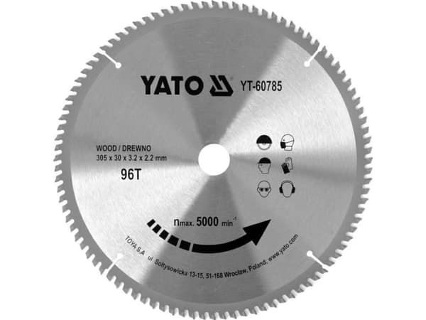 YT.SAW SHIELD.VID. 305*96*30 60785