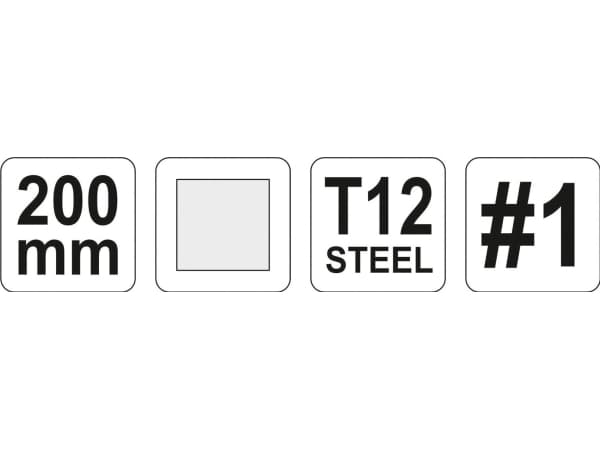 METAL PUNCHER 200mm #1 KWADRAT