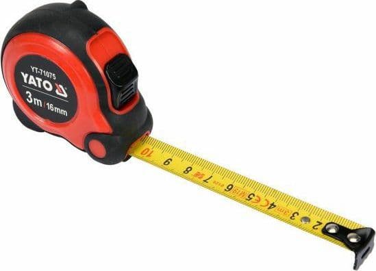 Yato YATO ROLLED MEASUREMENT 3m x 16mm YT-71075