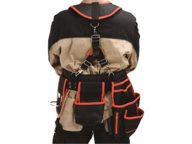 Yato YT-74071, Verktøybelteholder, Sort, Oransje, Polyester, 12 lommer, 600 D, 130 cm