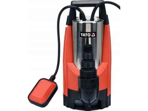 Yato YT-85343, 1100 W, AC, 17000 l/h, IPX8, Svart, Röd