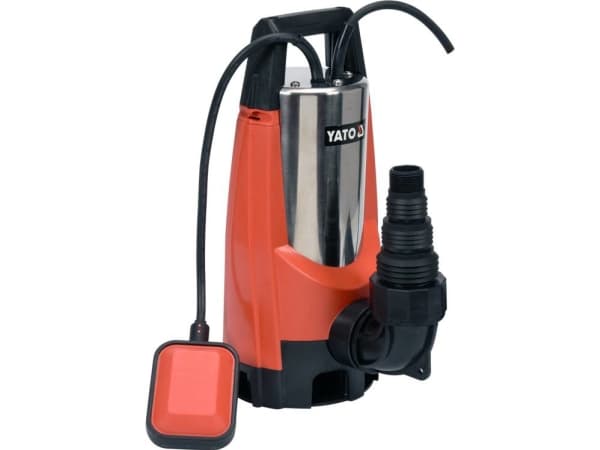 Yato YT-85343, 1100 W, AC, 17000 l/h, IPX8, Svart, Röd