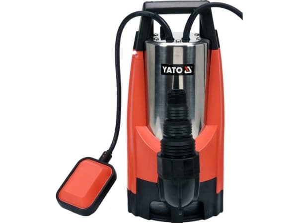 Yato YT-85343, 1100 W, AC, 17000 l/h, IPX8, Svart, Röd