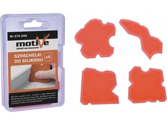 AWTools silikonspatel 4 deler (AW27700)
