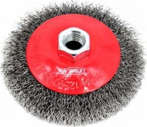 AWTools AWTOOLS CONICAL BRUSH 115mm M14 AW55126