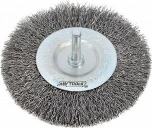 AWTools skaftskivebørste 75 mm (AW55173)