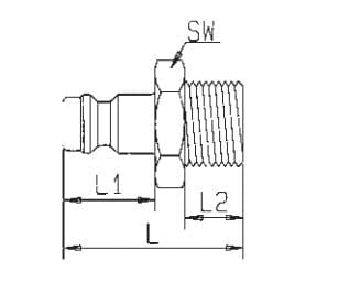 RECTUS pikaliitin 1/2 "(12157)