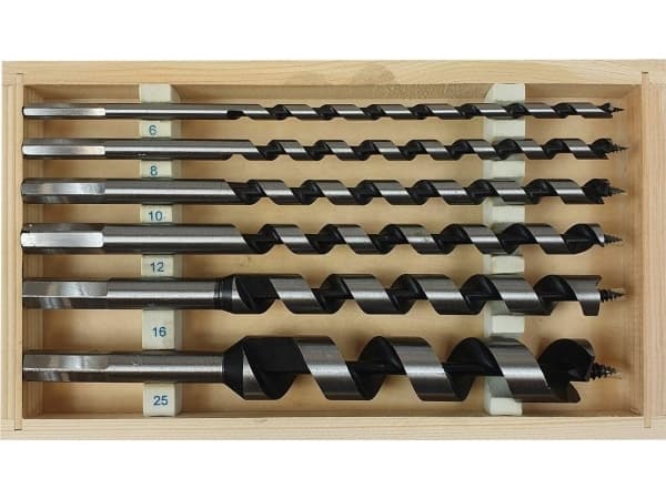 Silver Wyertlo Silver SWIDER DAS ROWNA KPL. 6 st./230mm/Silver 6/8/10/12/16/16/25mm EX10471