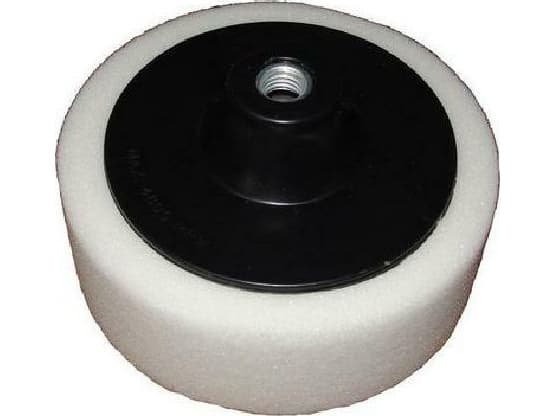 Sølv DISC 125mm POLERINGSVAMP HVIT M14 HARD/SØLV EX10685